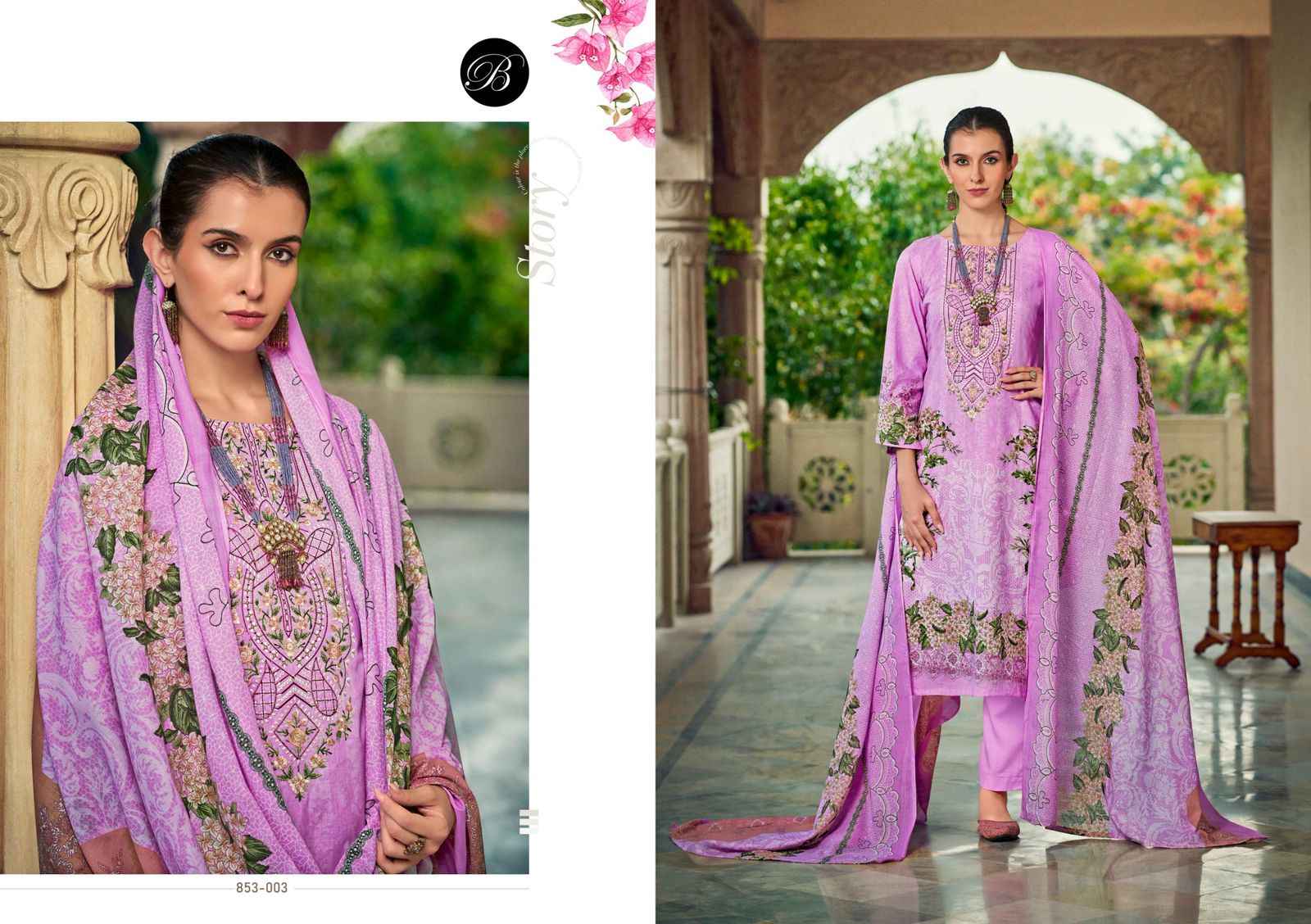 Belliza Naira Vol 107 Cotton Dress Material 8 pcs Cataloge