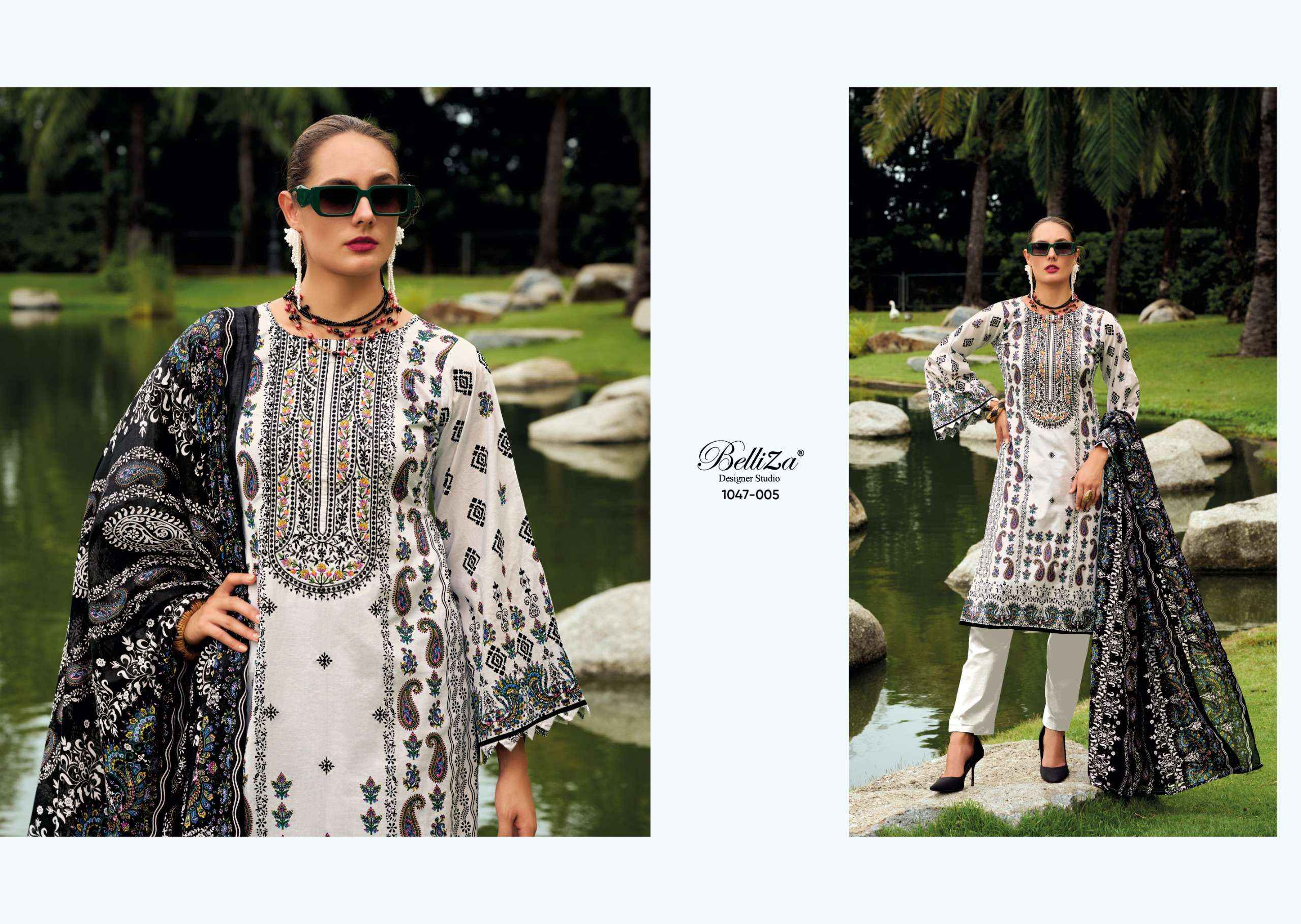 Belliza Naira Vol 108 Cotton Dress Material 8 pcs Cataloge