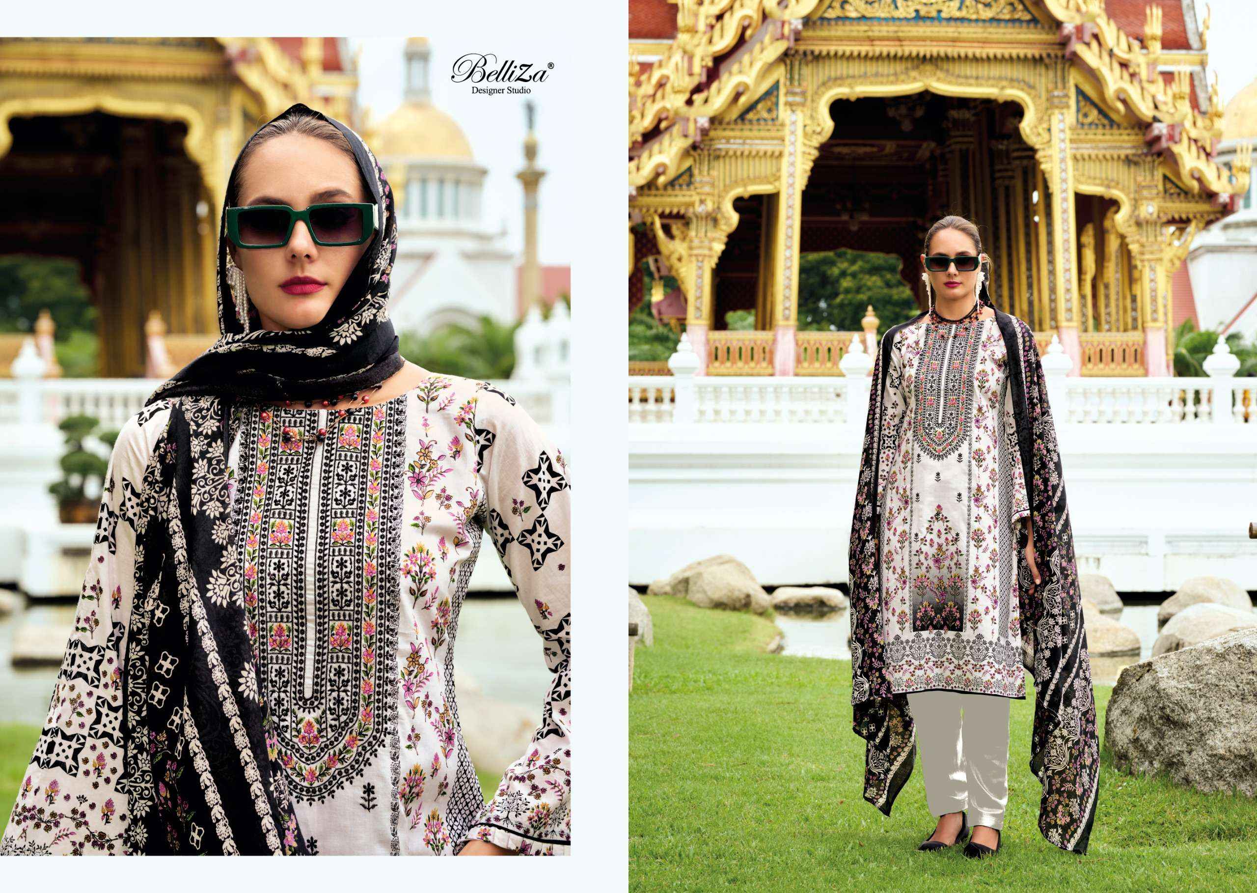 Belliza Naira Vol 108 Cotton Dress Material 8 pcs Cataloge