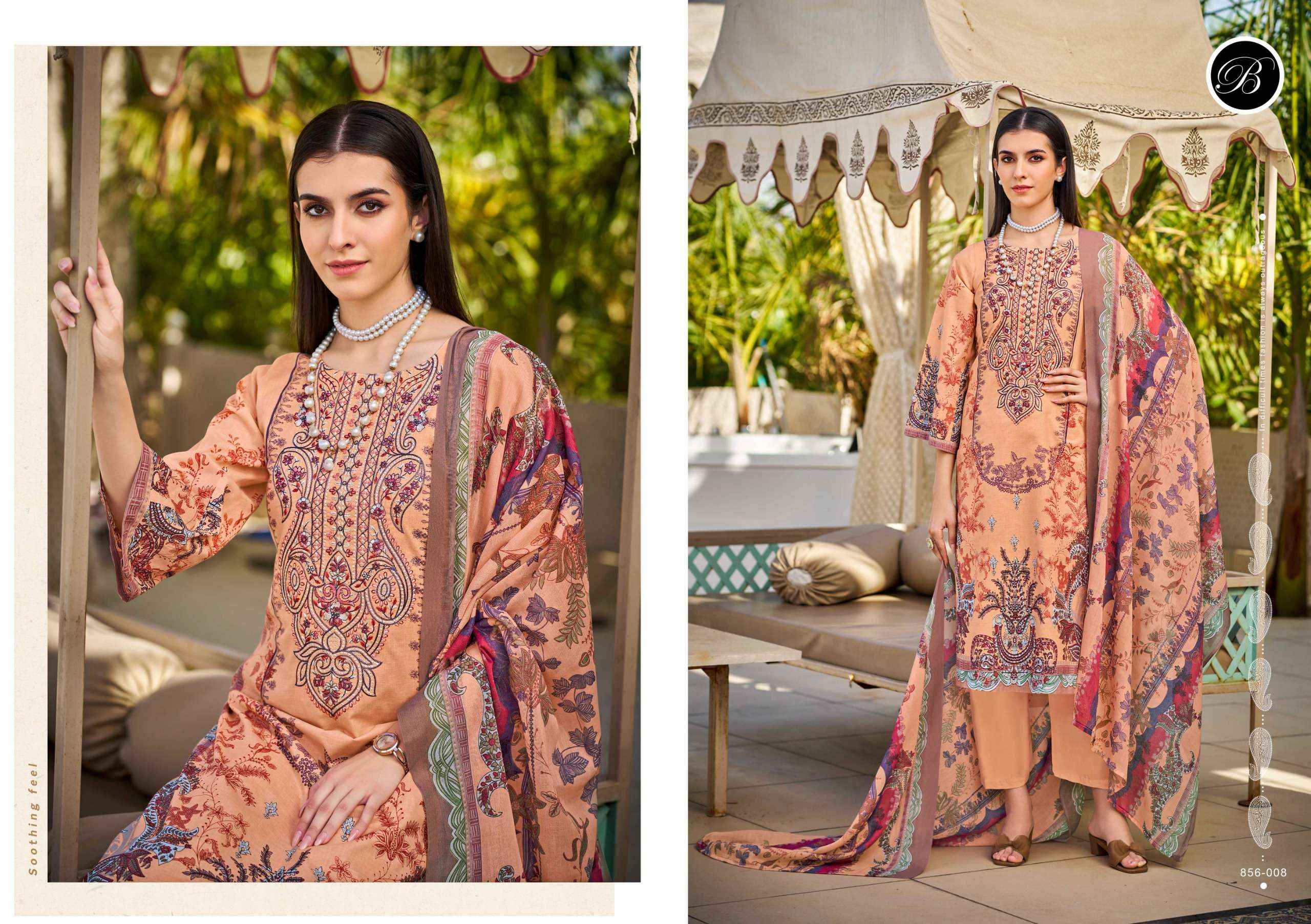 Belliza Naira Vol 110 Cotton Dress Material 8 pcs Cataloge