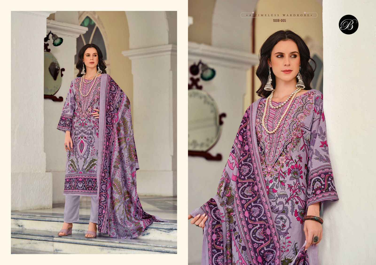 Belliza Naira Vol 84 Cotton Dress Material 8 pcs Cataloge