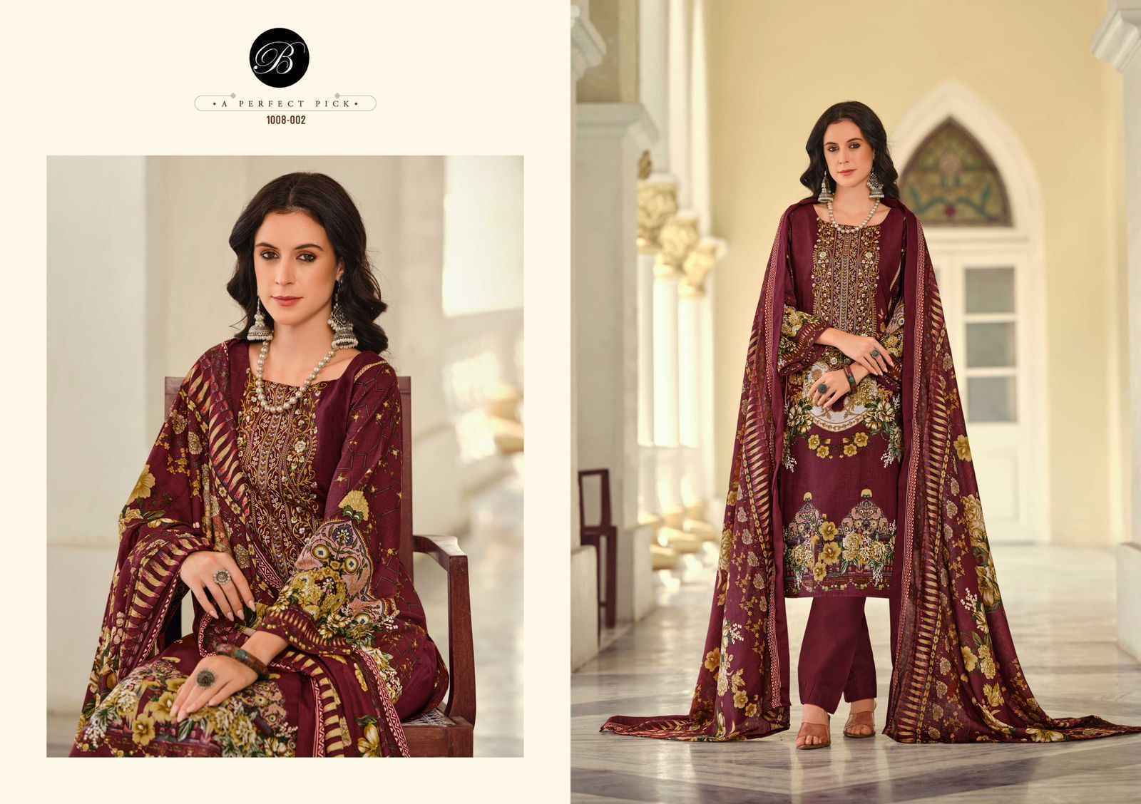 Belliza Naira Vol 84 Cotton Dress Material 8 pcs Cataloge