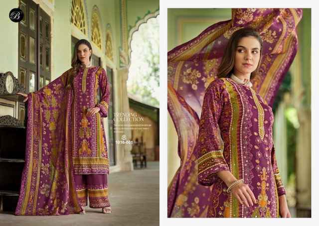 Belliza Shaheen Vol 2 Viscouse Reyon Dress Material 8 pcs Catalogue