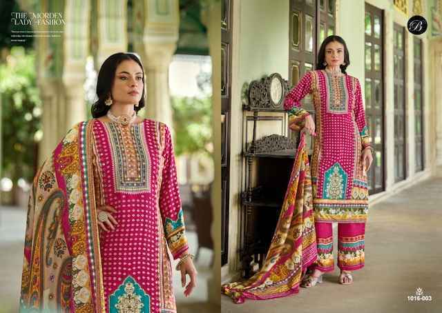 Belliza Shaheen Vol 2 Viscouse Reyon Dress Material 8 pcs Catalogue