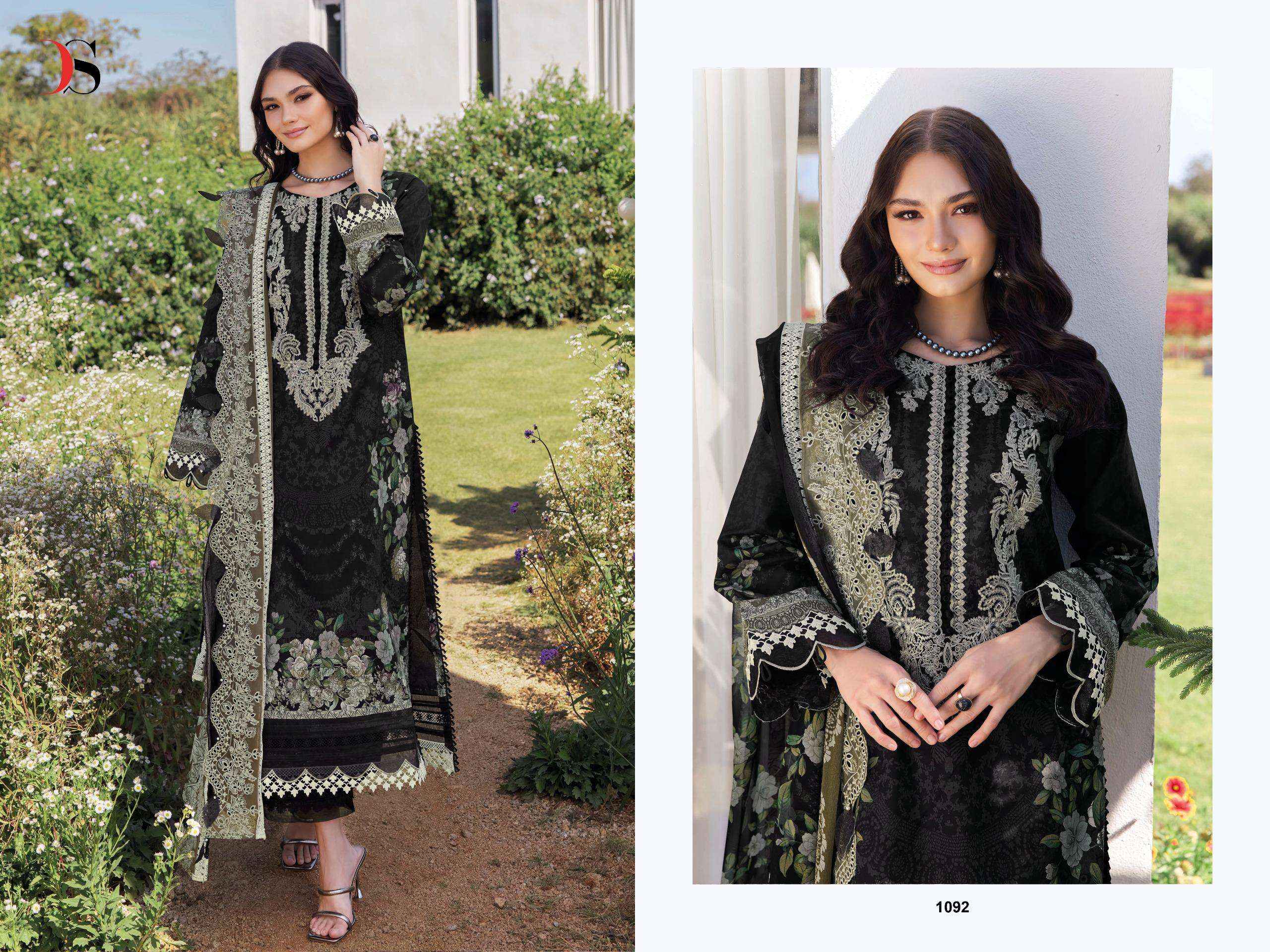 Deepsy Jade Needle Wonder 2025 Nx Cotton Dress Material 6 pcs Catalogue