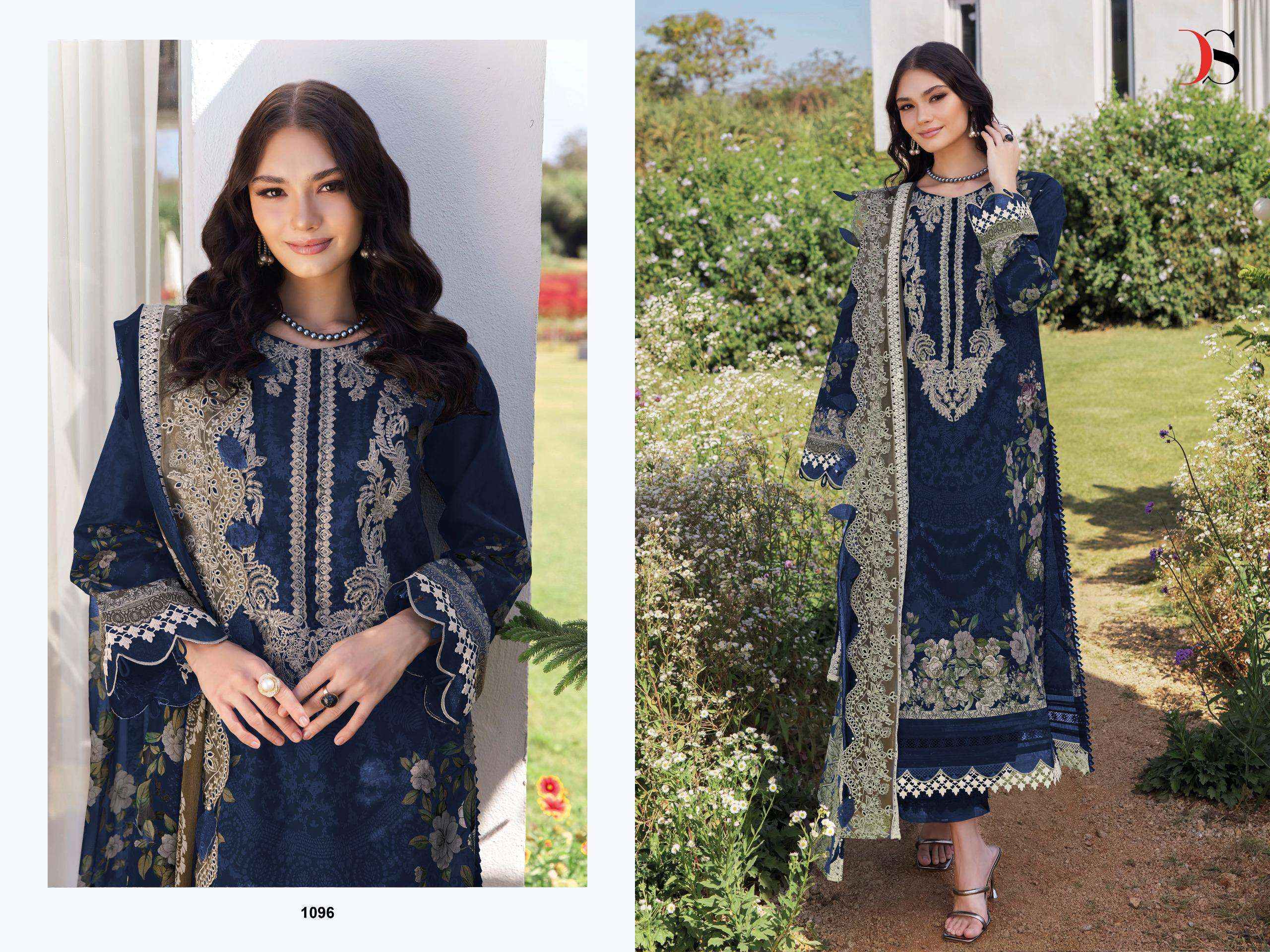 Deepsy Jade Needle Wonder 2025 Nx Cotton Dress Material 6 pcs Catalogue