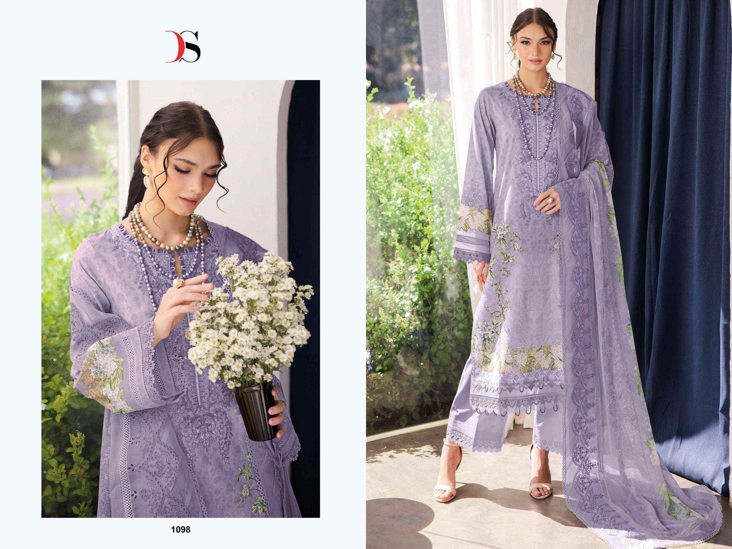Deepsy Jade Needle Wonder 2025 Nx Cotton Dress Material 6 pcs Catalogue