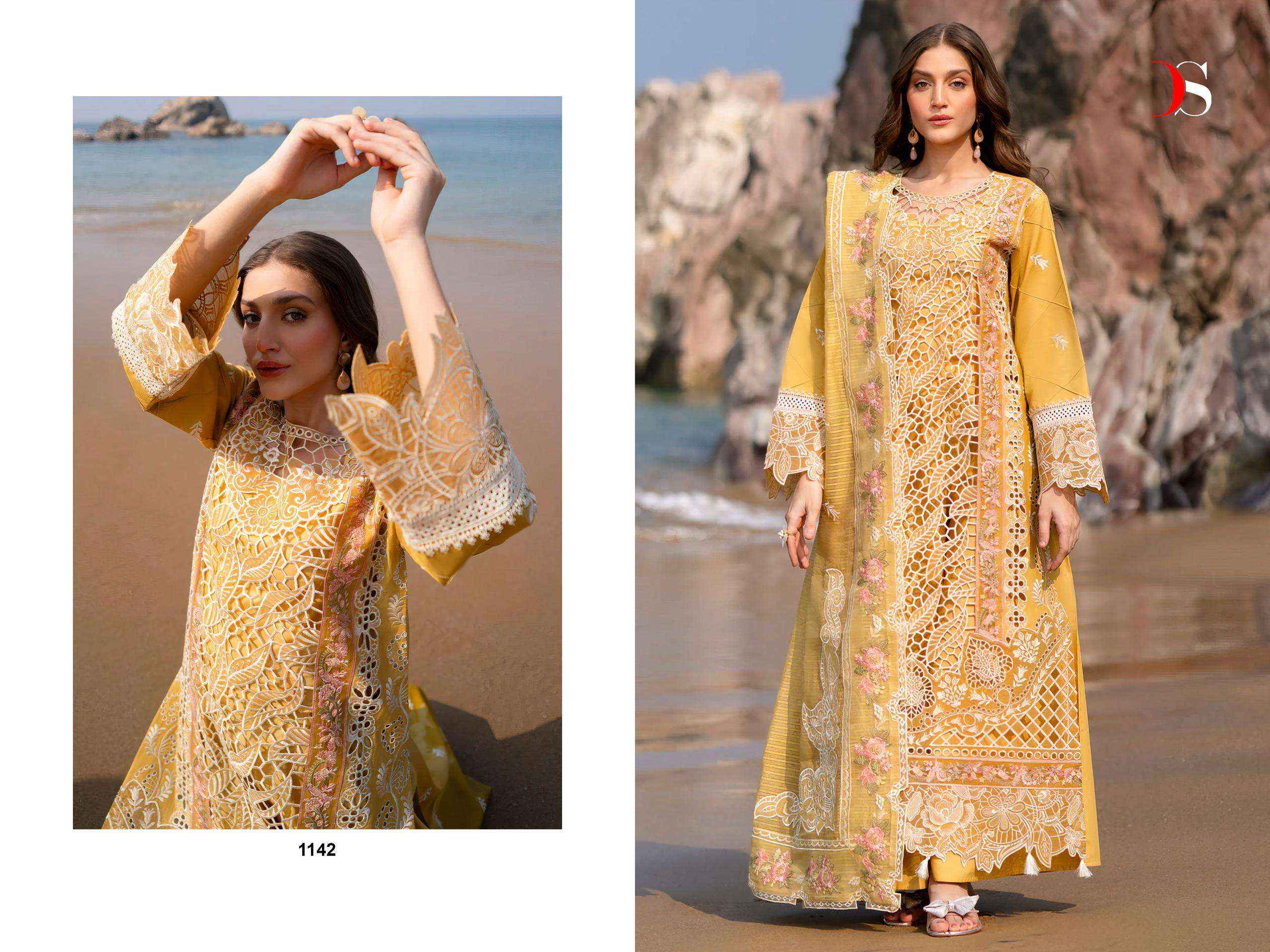 Deepsy Sirene Luxury Lawn 25 Cotton Dress Material 6 pcs Catalogue