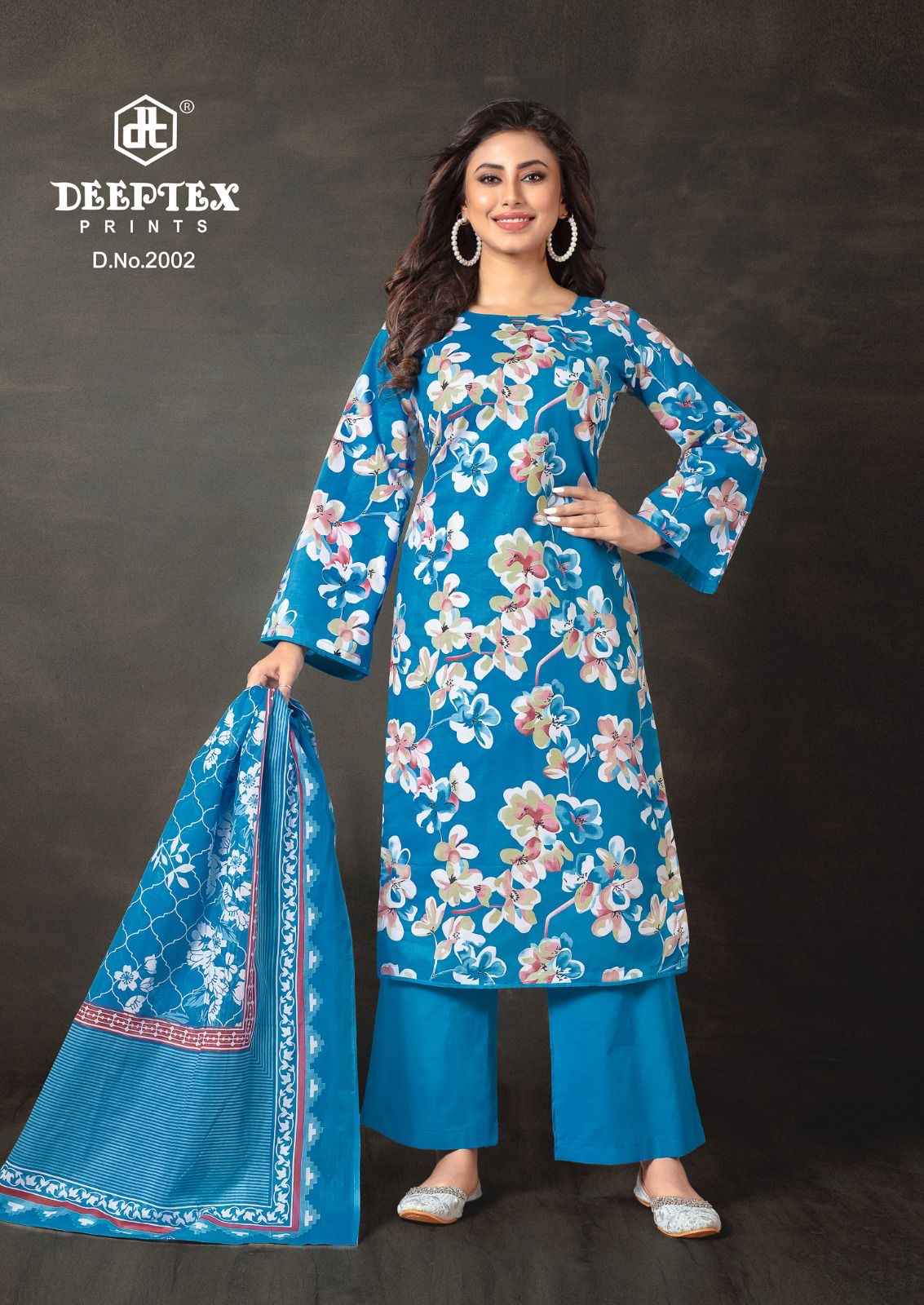 Deeptex Aalia Afreen Vol 2 Lawn Cotton Dress Material 8 pcs Catalogue
