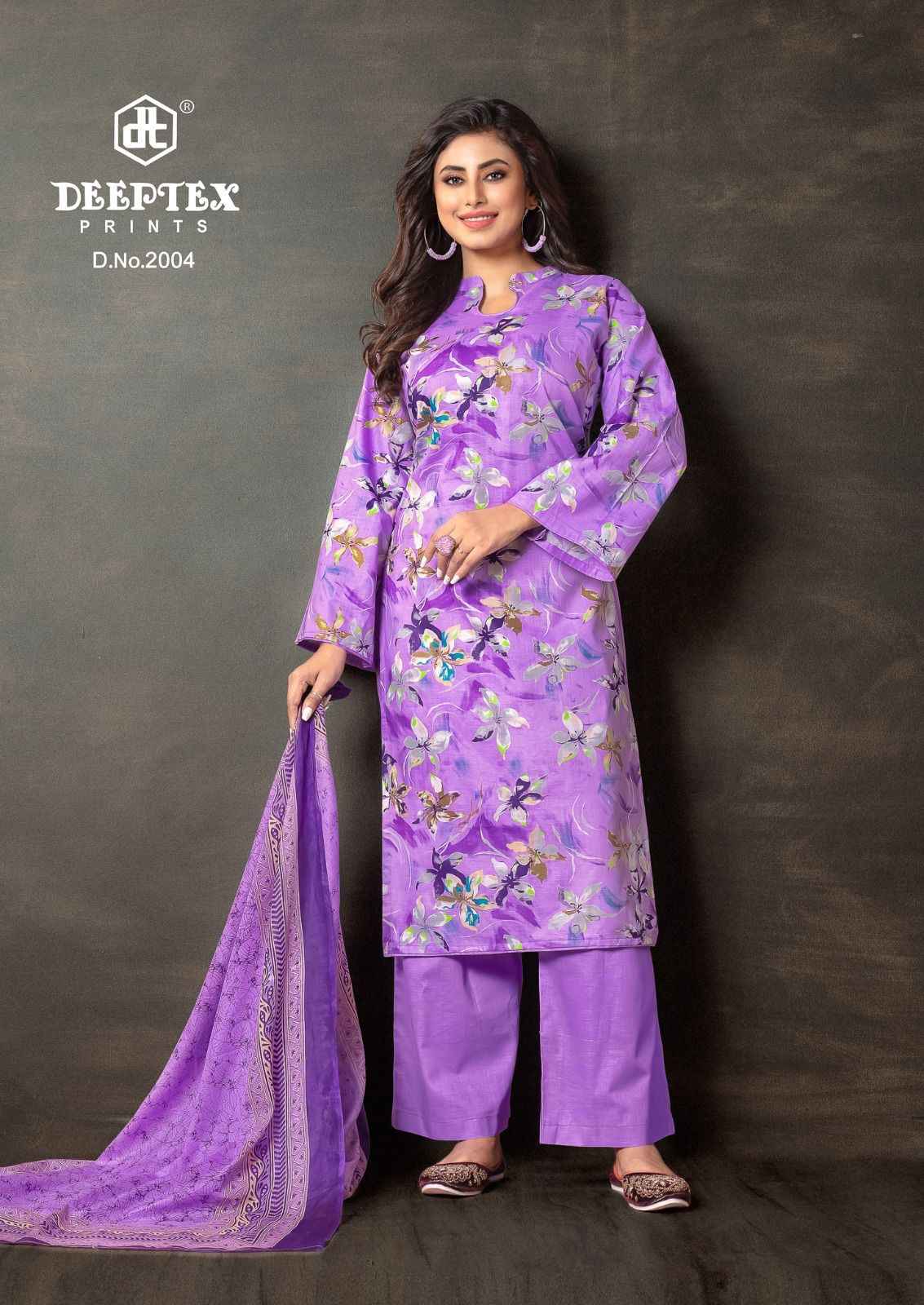 Deeptex Aalia Afreen Vol 2 Lawn Cotton Dress Material 8 pcs Catalogue