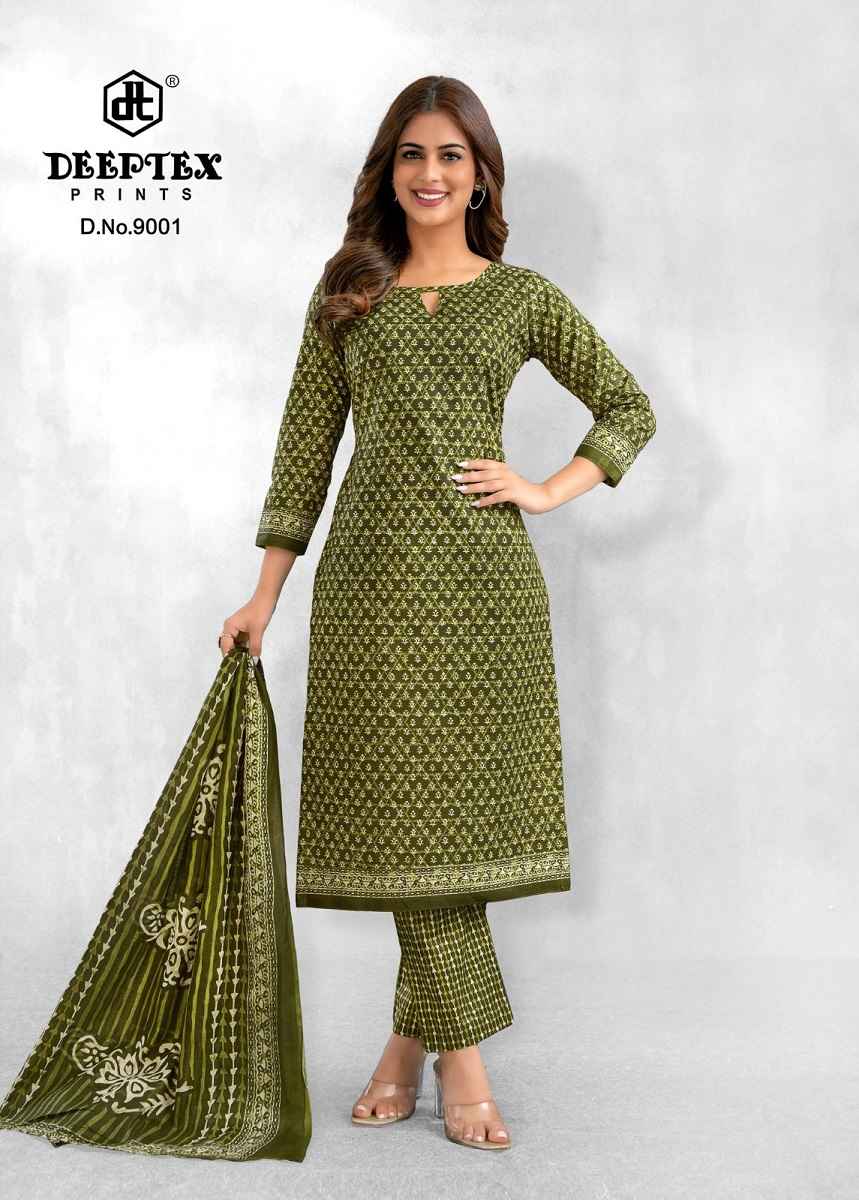 Deeptex Aaliza Vol 9 Cotton Dress Material 10 pcs Catalogue