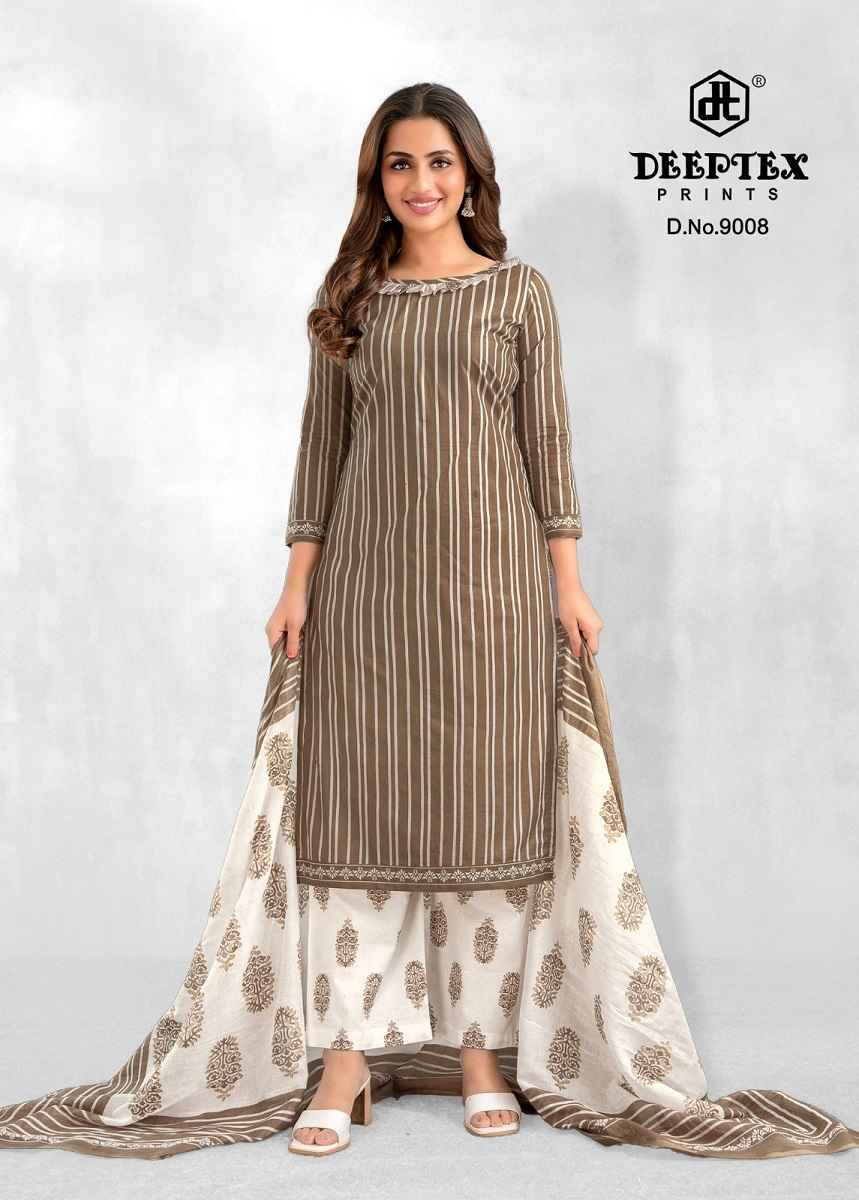 Deeptex Aaliza Vol 9 Cotton Dress Material 10 pcs Catalogue