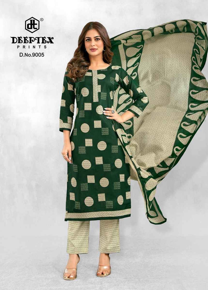Deeptex Aaliza Vol 9 Cotton Dress Material 10 pcs Catalogue