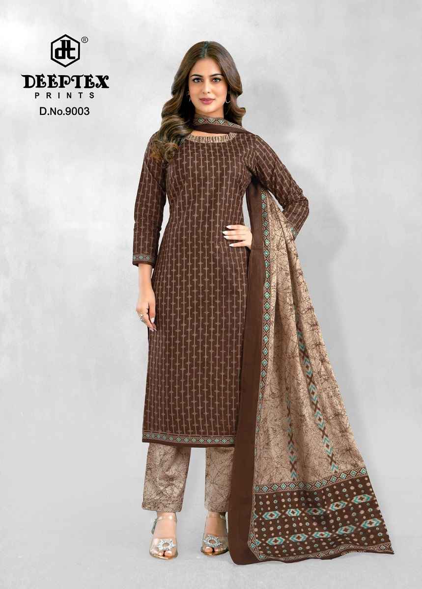 Deeptex Aaliza Vol 9 Cotton Dress Material 10 pcs Catalogue