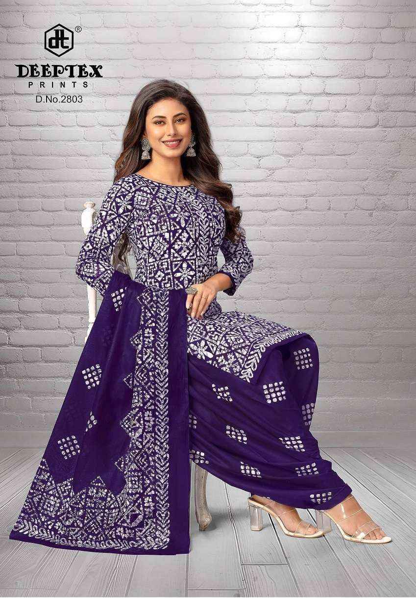 Deeptex Batik Plus Vol 28 Cotton Dress Material 10 pcs Catalogue