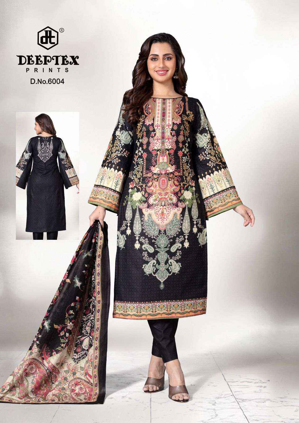 Deeptex Roohi Zara Vol 6 Lawn Cotton Dress Material 8 pcs Catalogue