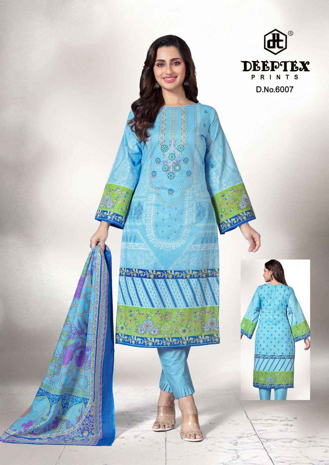 Deeptex Roohi Zara Vol 6 Lawn Cotton Dress Material 8 pcs Catalogue