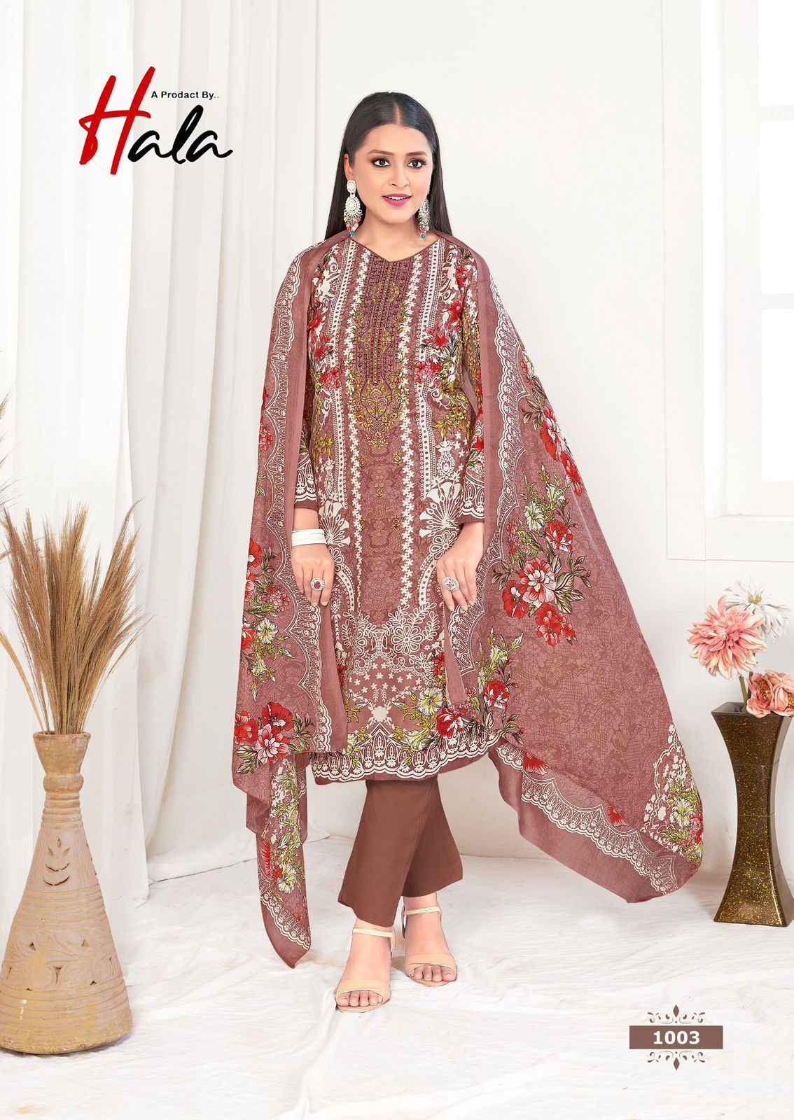 Hala Aayat Vol 1 Cotton Dress Material 8 pcs Catalogue