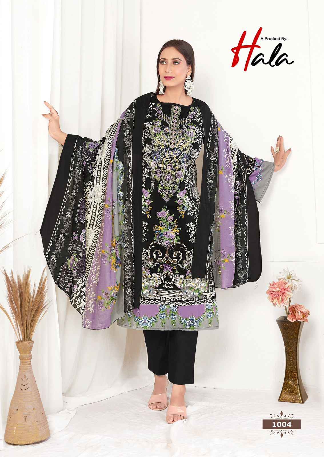 Hala Aayat Vol 1 Cotton Dress Material 8 pcs Catalogue