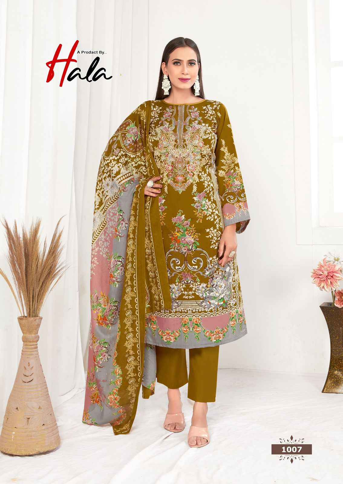 Hala Aayat Vol 1 Cotton Dress Material 8 pcs Catalogue