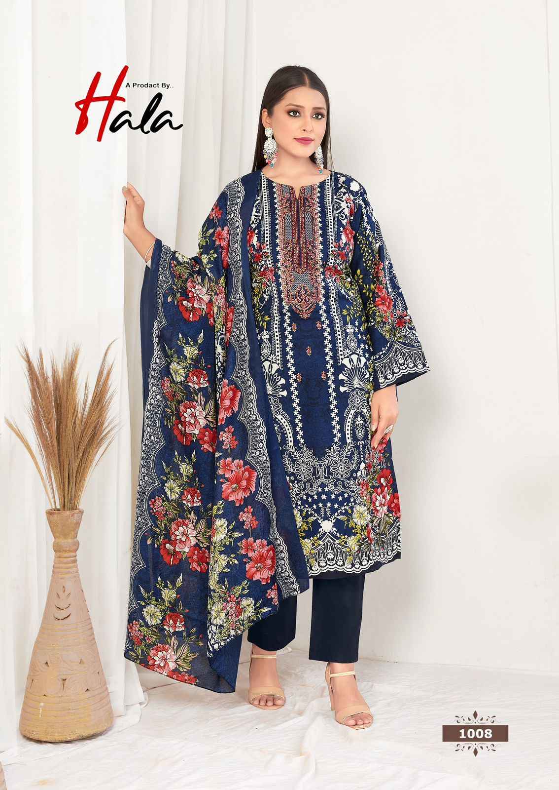 Hala Aayat Vol 1 Cotton Dress Material 8 pcs Catalogue