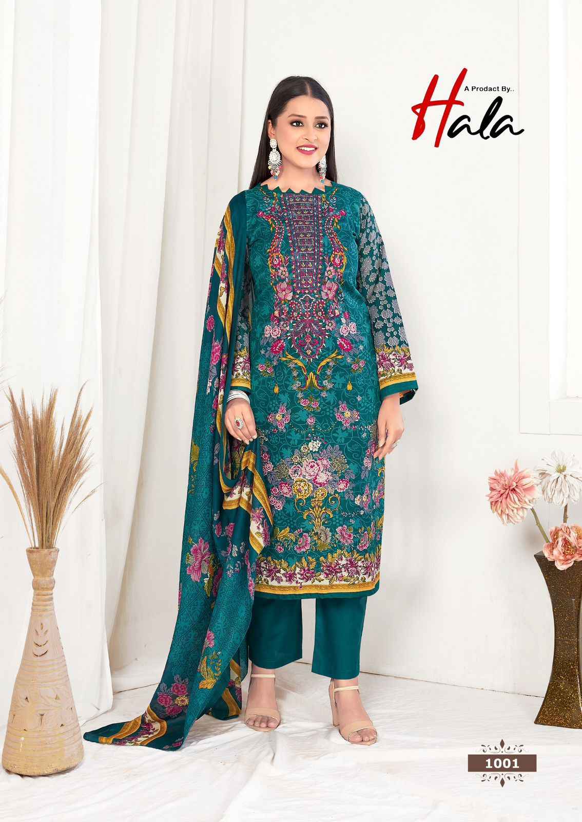 Hala Aayat Vol 1 Cotton Dress Material 8 pcs Catalogue