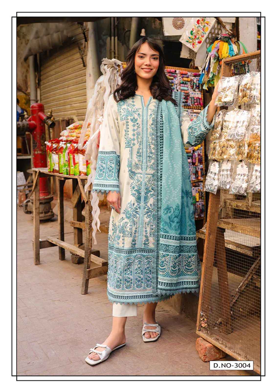 Hala Alara Vol 3 Lawn Cotton Dress Material 6 pcs Catalogue