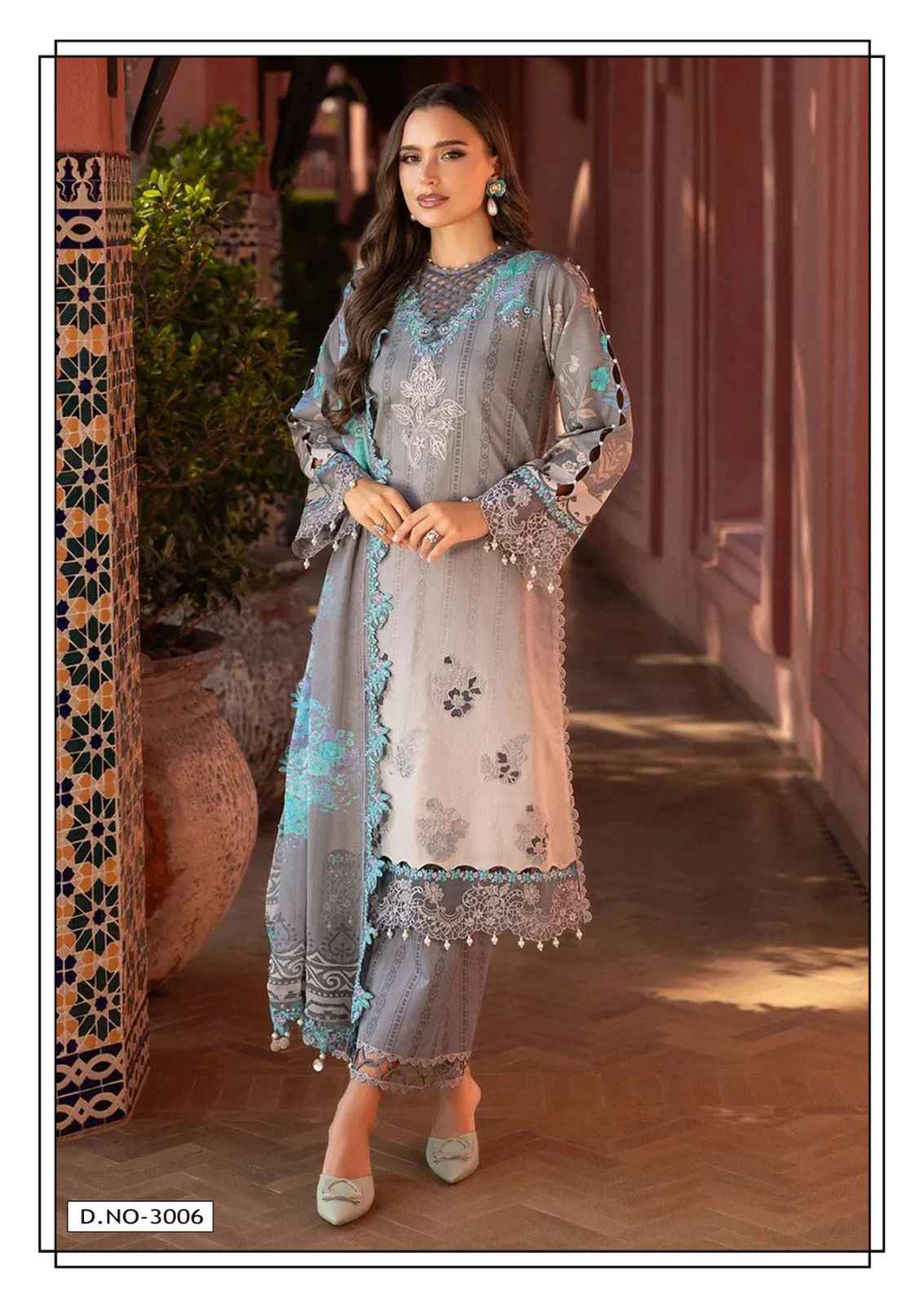 Hala Alara Vol 3 Lawn Cotton Dress Material 6 pcs Catalogue