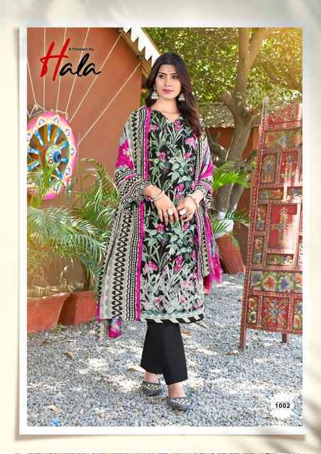 Hala Mira Nur Chikankari Vol 1 Cotton Dress Material 6 pcs Catalogue