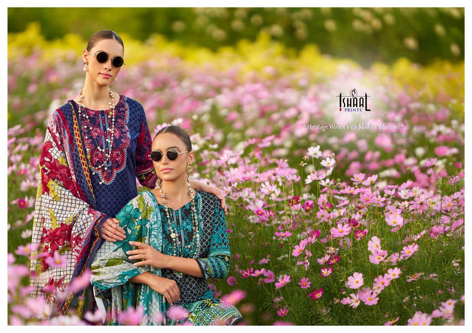 Ishaal Prints Gulmohar Vol 33 Lawn Dress Material 10 Pcs Catalouge