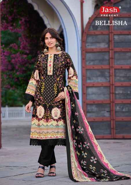 Jash Bellisha Vol 4 Cotton Dress Material 10 pcs Catalogue