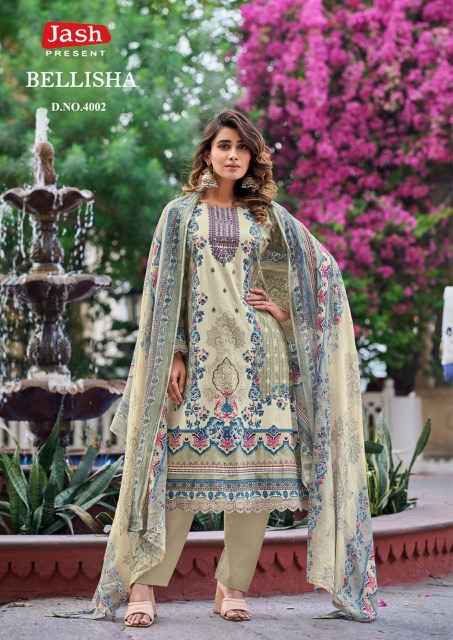 Jash Bellisha Vol 4 Cotton Dress Material 10 pcs Catalogue