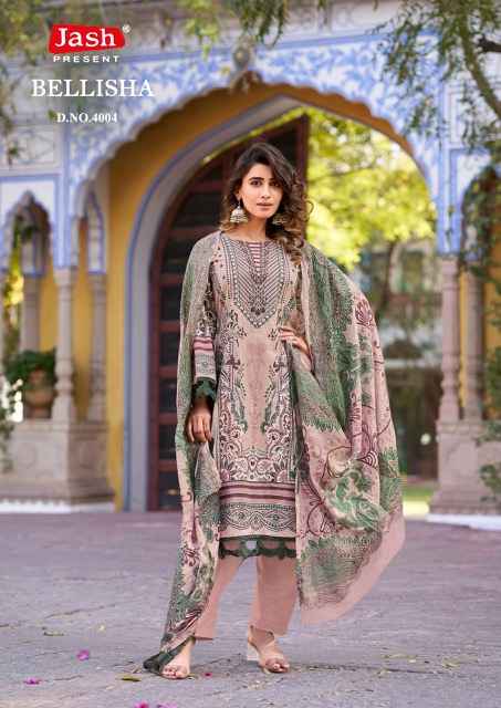 Jash Bellisha Vol 4 Cotton Dress Material 10 pcs Catalogue