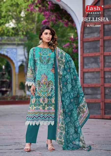 Jash Bellisha Vol 4 Cotton Dress Material 10 pcs Catalogue