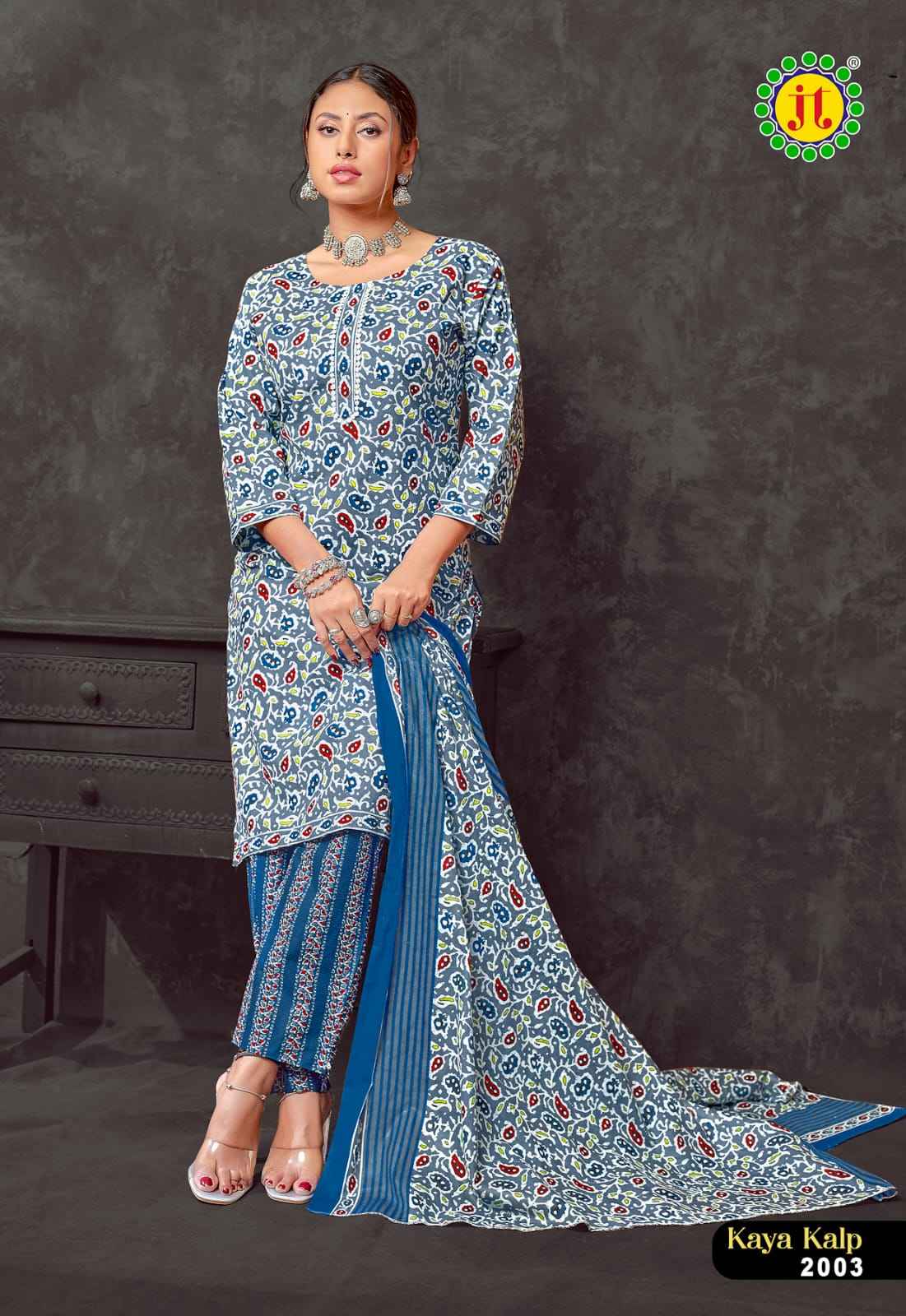Jt Kaya Kalp Vol 2 Readymade Cotton Dress 8 pcs Catalogue