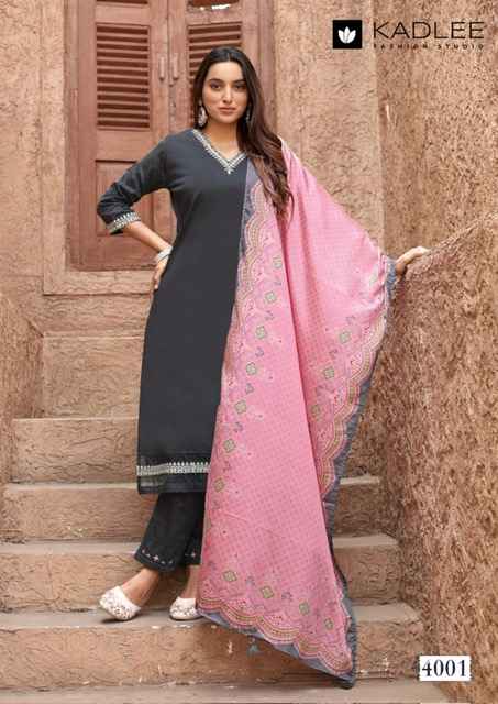Kadlee Nakashi Cotton Kurti Combo 4 pcs Catalogue