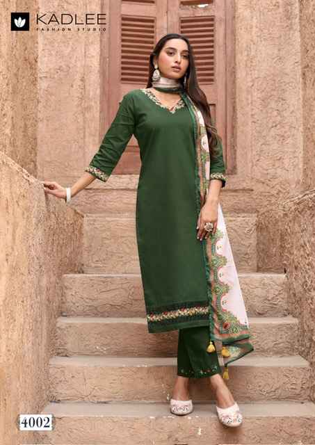 Kadlee Nakashi Cotton Kurti Combo 4 pcs Catalogue