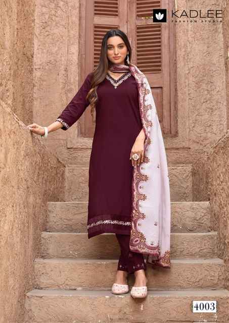 Kadlee Nakashi Cotton Kurti Combo 4 pcs Catalogue