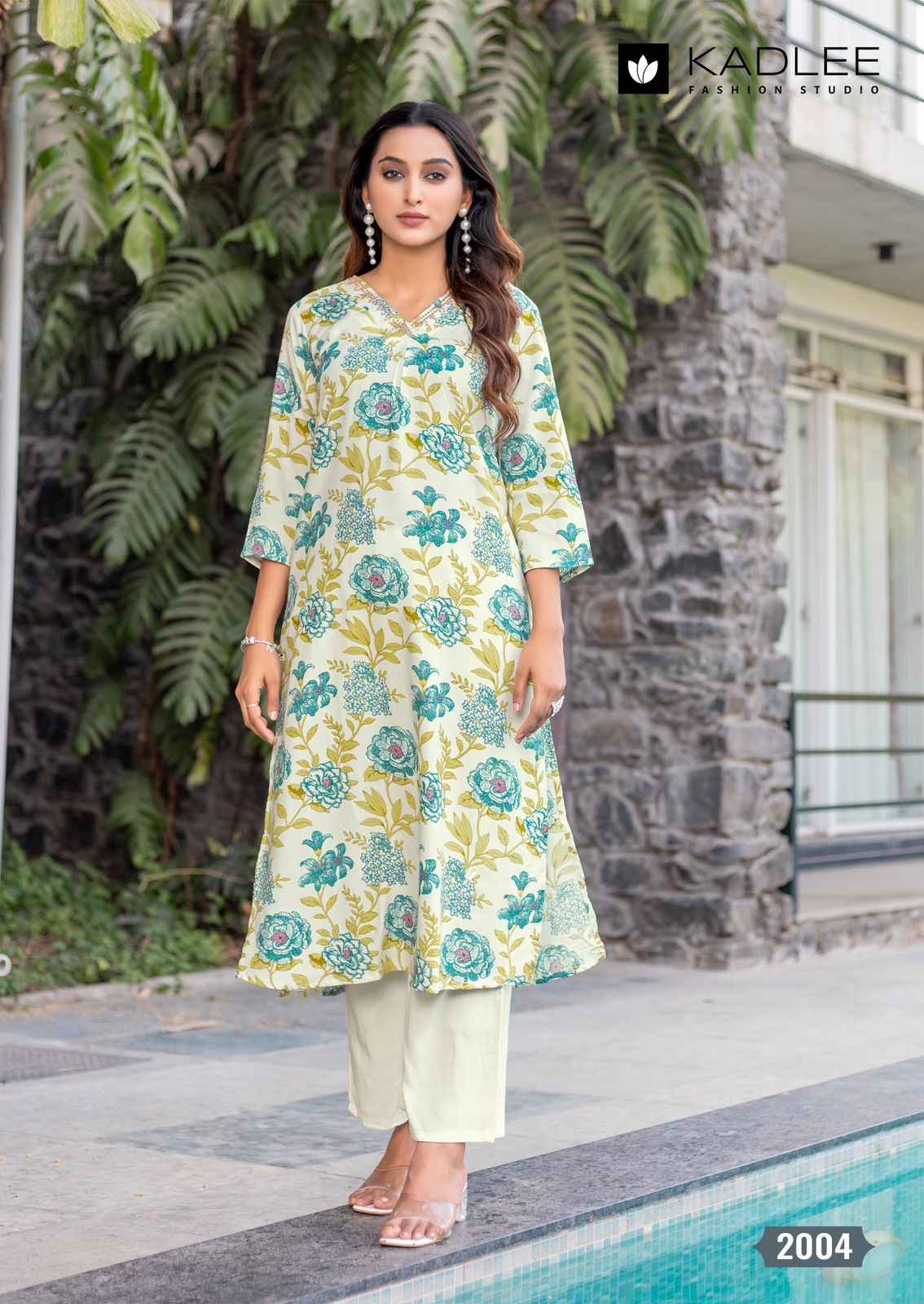 Kadlee Preetkala Rayon Kurti With Bottom 6 pcs Catalogue