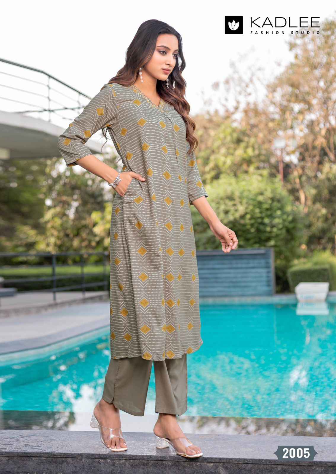 Kadlee Preetkala Rayon Kurti With Bottom 6 pcs Catalogue