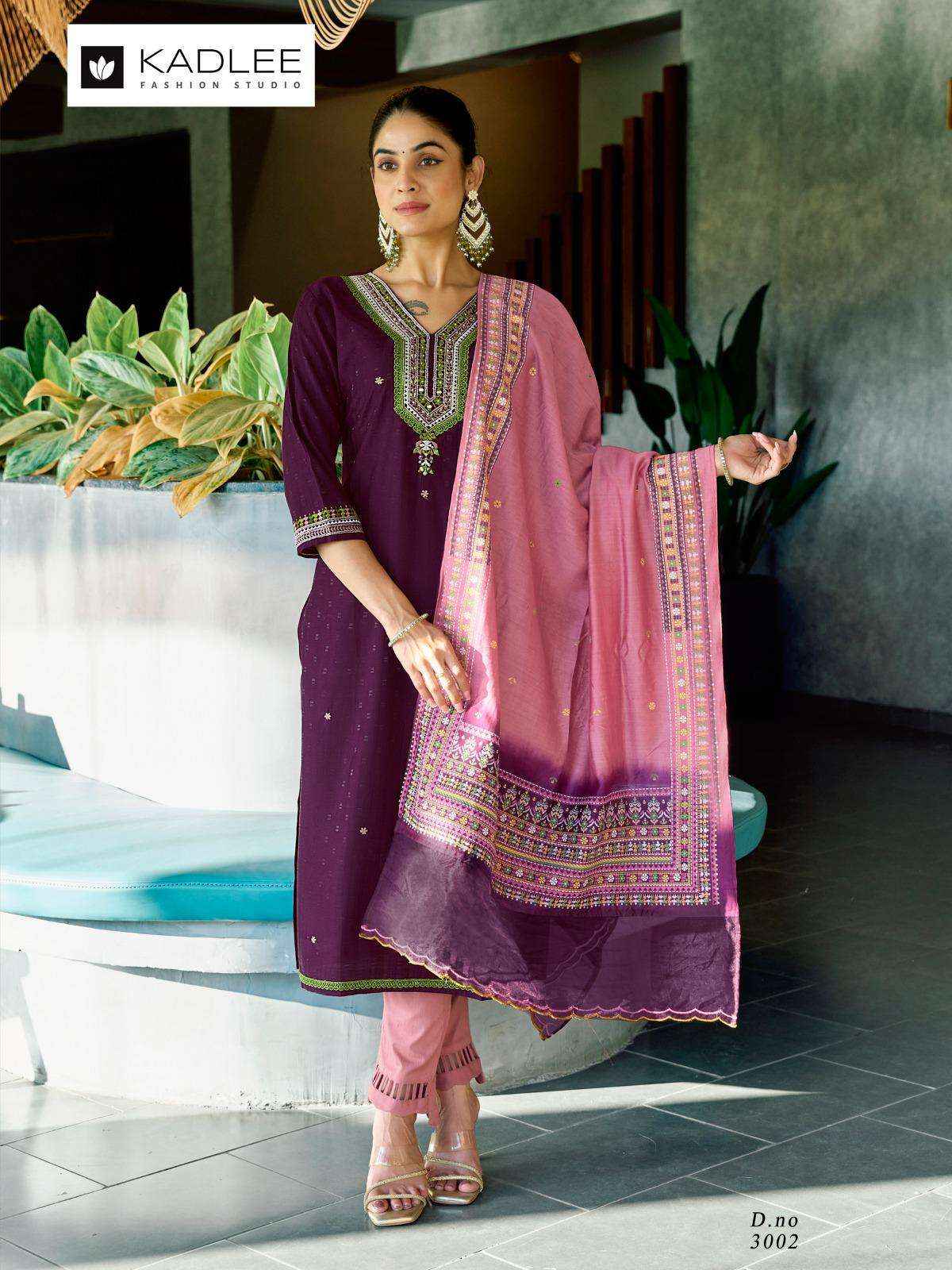 Kadlee Vardan Viscose Kurti Combo 4 pcs Catalogue