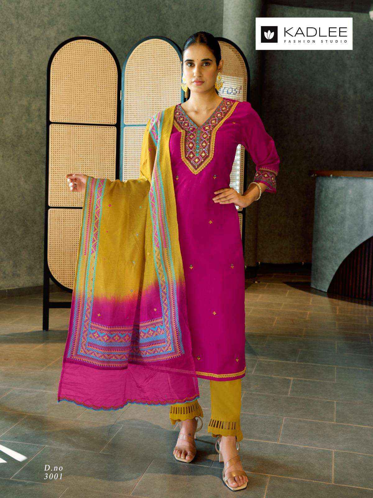 Kadlee Vardan Viscose Kurti Combo 4 pcs Catalogue