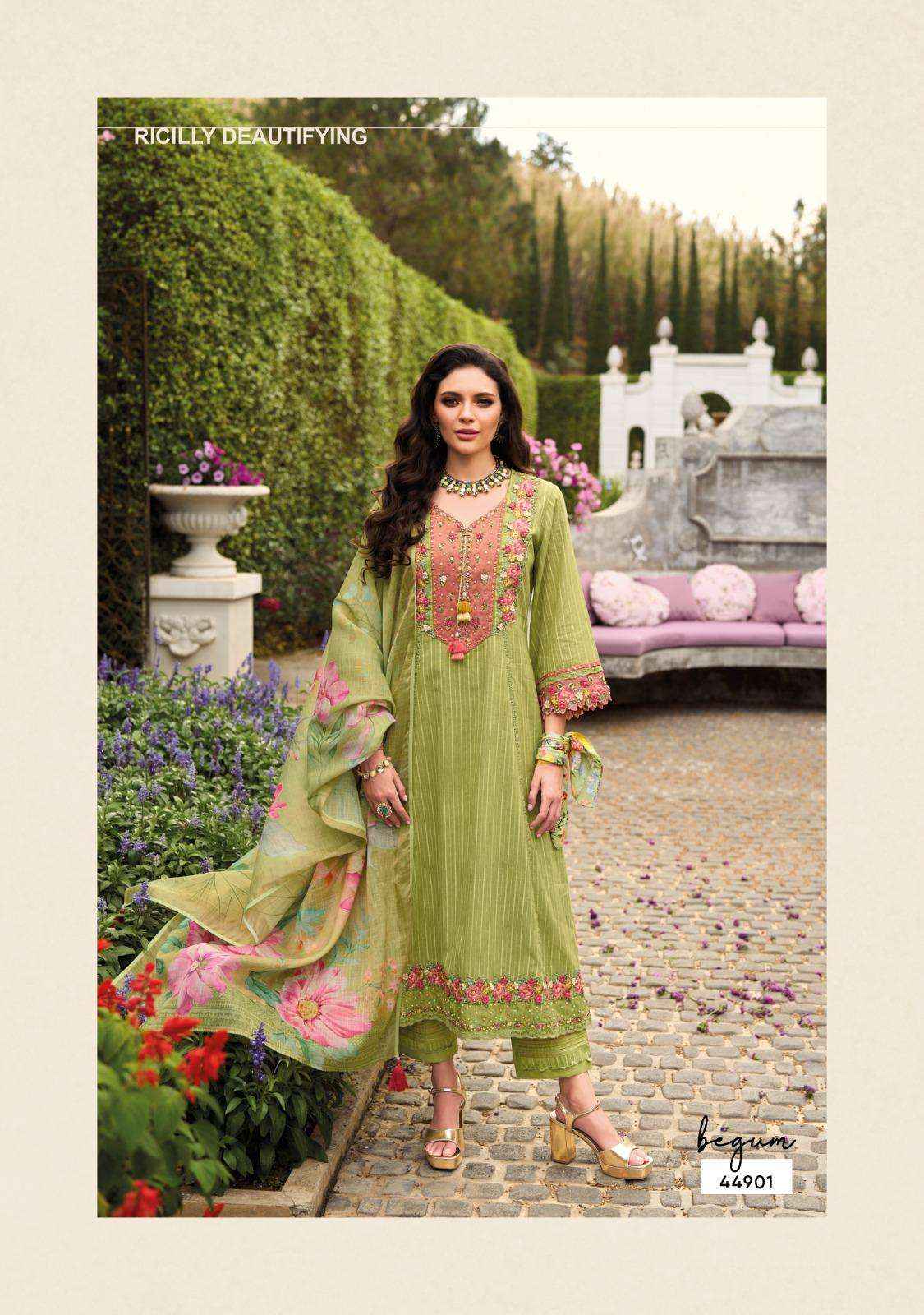 Kailee Fashion Begum Vol 7 Cotton Kurti Combo 5 pcs Catalogue
