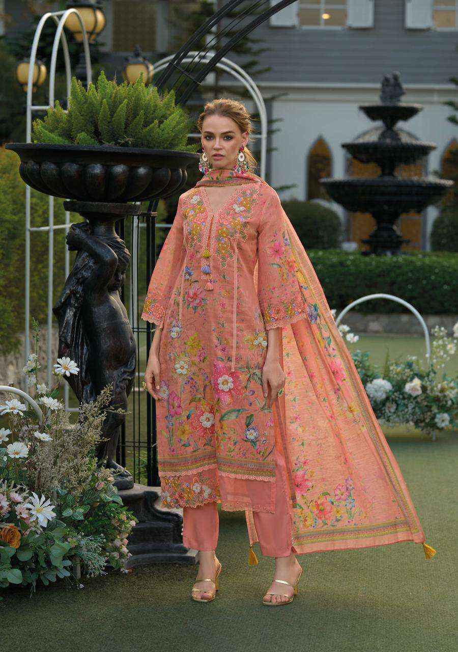 Kailee Fashion Phulkari Linen Cotton Kurti Combo 3 pcs Catalogue