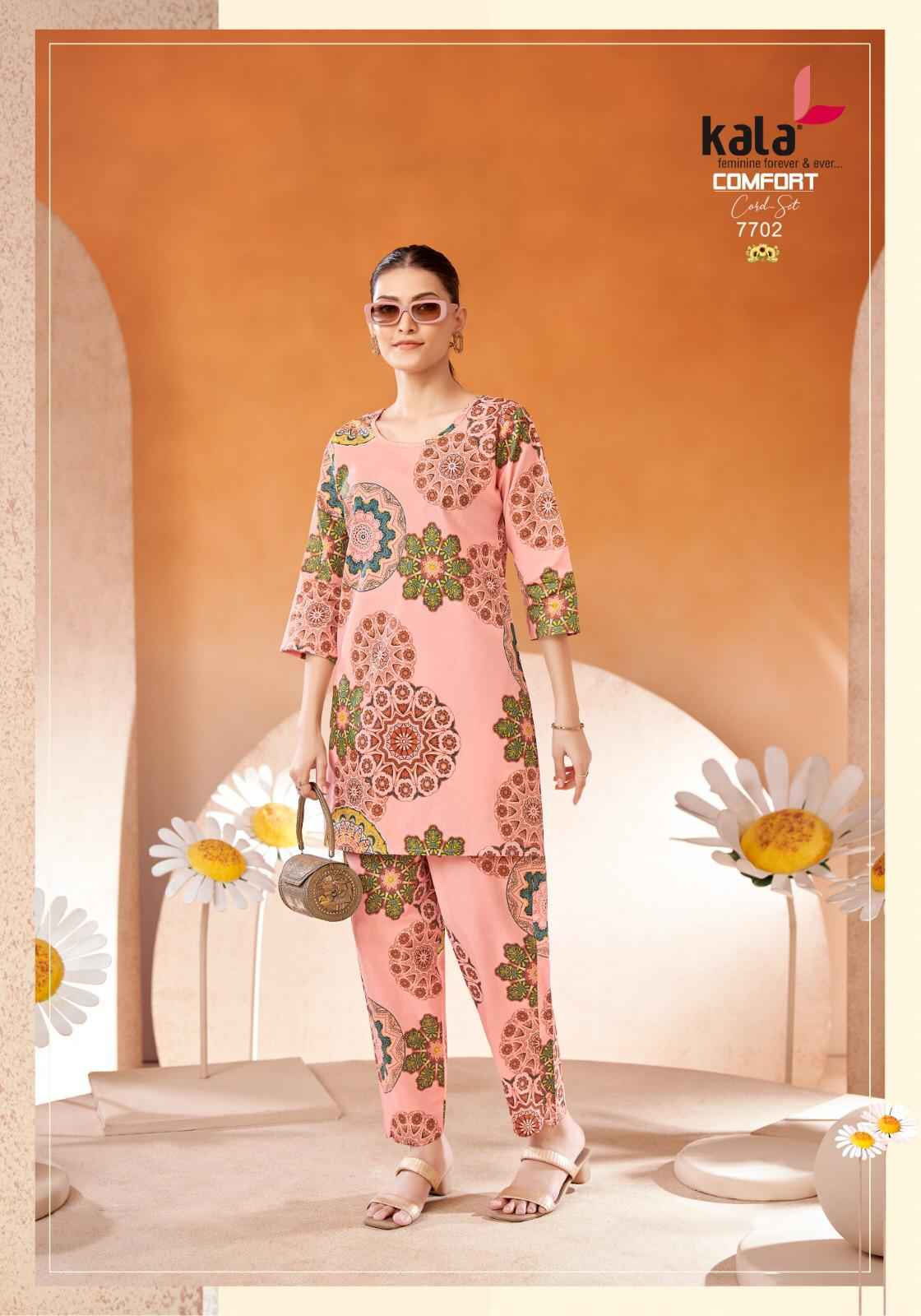 Kala Comfort Vol 2 Cotton Co Ord Set 12 pcs Catalogue