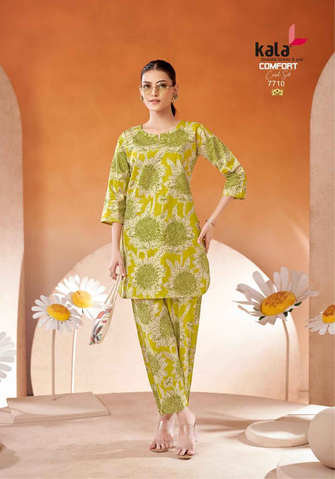 Kala Comfort Vol 2 Cotton Co Ord Set 12 pcs Catalogue