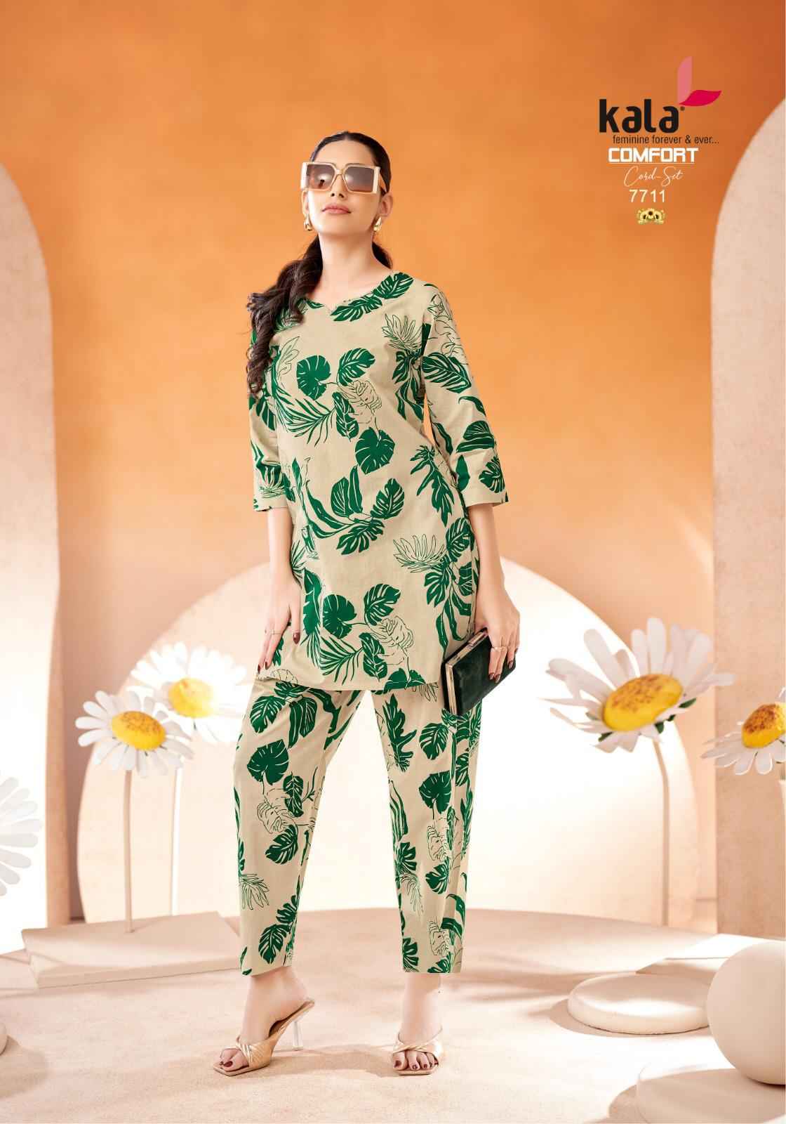 Kala Comfort Vol 2 Cotton Co Ord Set 12 pcs Catalogue