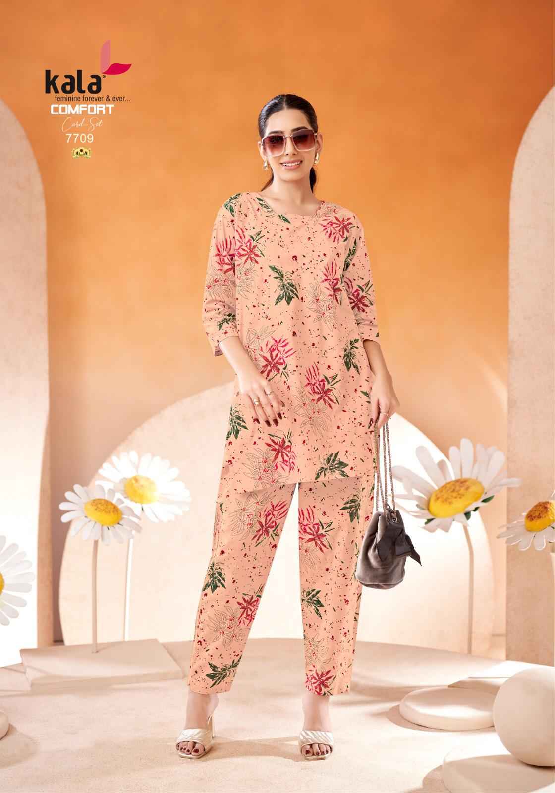 Kala Comfort Vol 2 Cotton Co Ord Set 12 pcs Catalogue