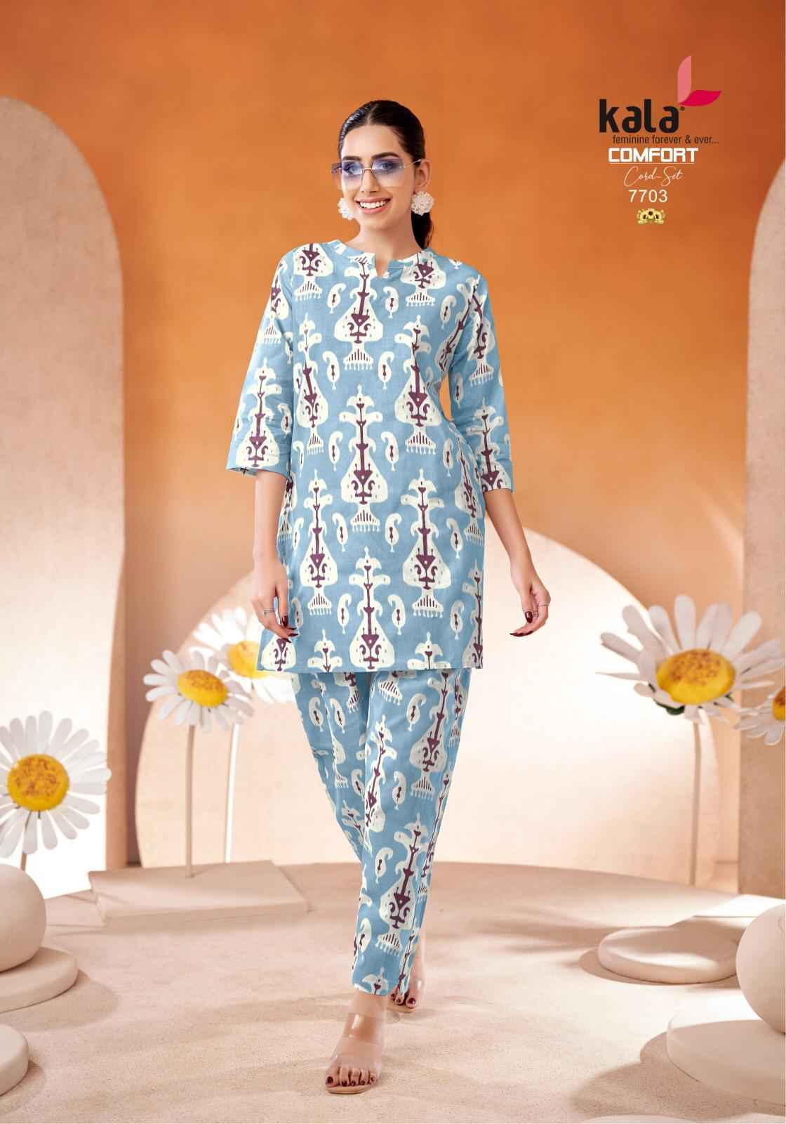Kala Comfort Vol 2 Cotton Co Ord Set 12 pcs Catalogue