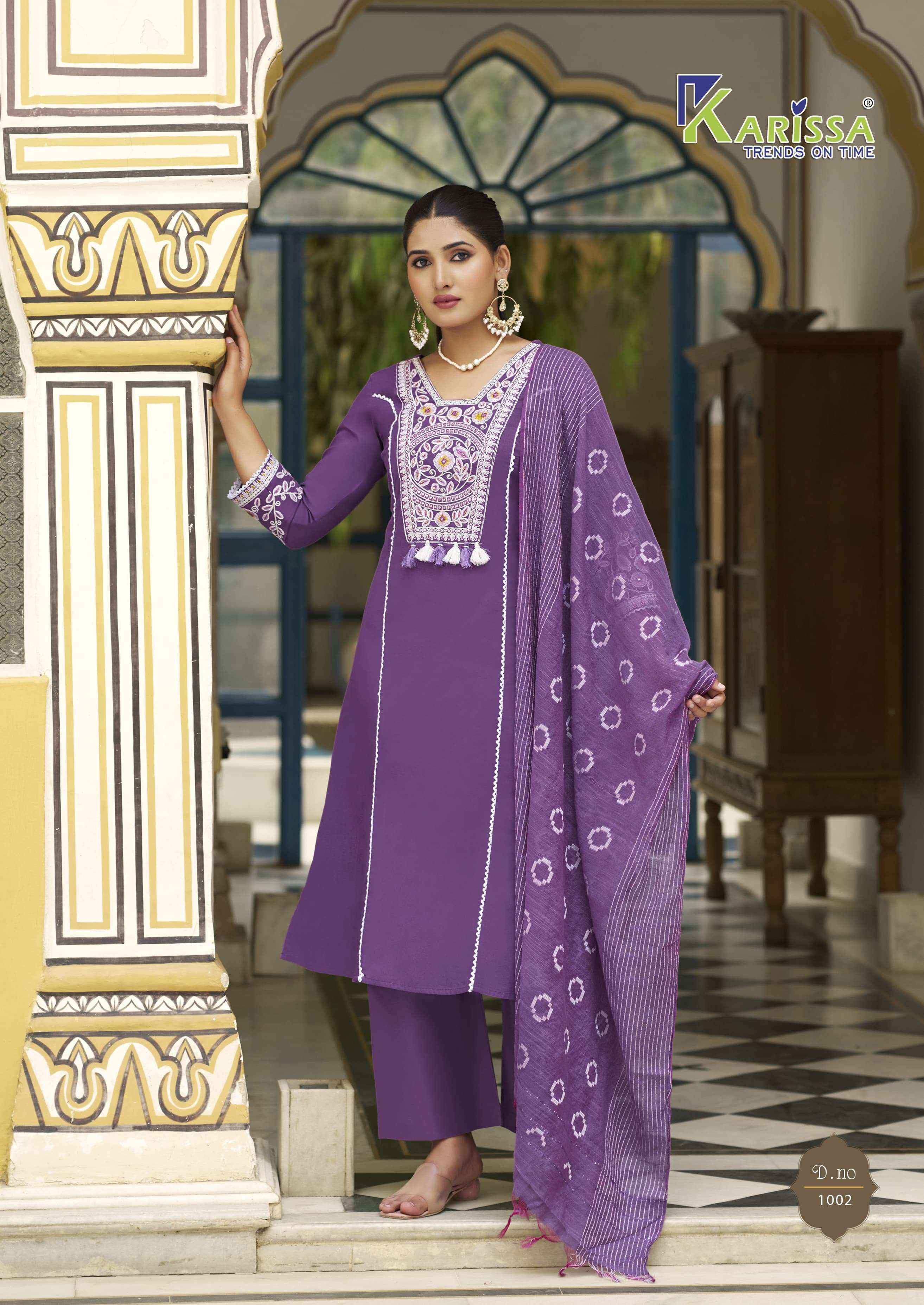 Karissa Vaani Linen Cotton Kurti Combo 4 pcs Catalogue